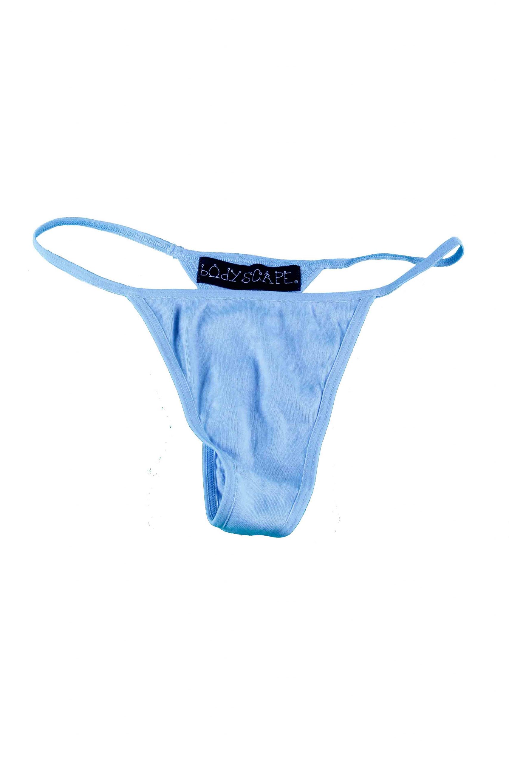 Baby Blue V-Back Thong - Bodyscape